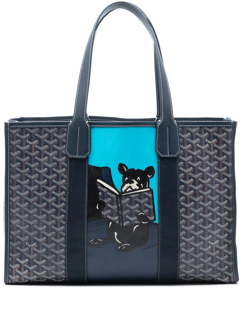 Goyard Pre-Owned 2023 Goyardine Villette MM tote bag - Blu