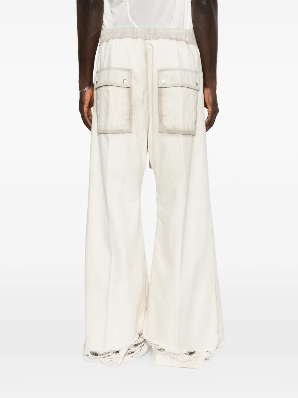 Bela drawstring ripped trousers