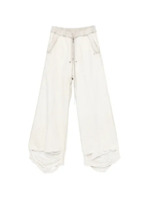 Rick Owens Bela drawstring ripped trousers