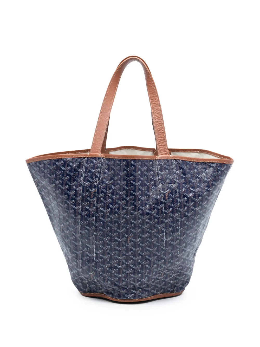 Goyard Pre-Owned 2017 Goyardine Reversible Belharra tote bag - Blu