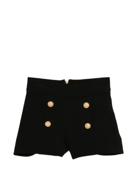 Balmain Kids shorts con detalle de botones
