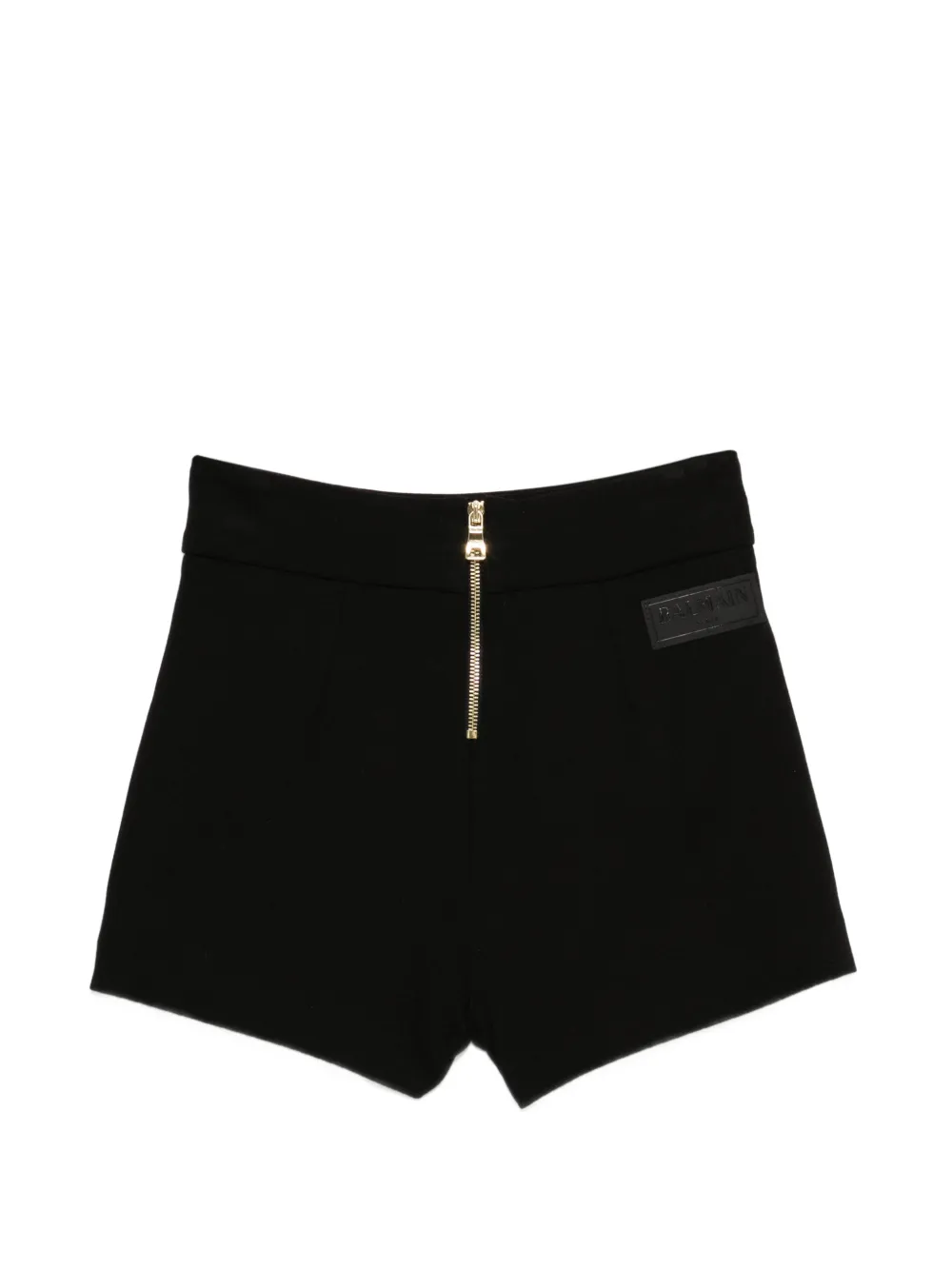  Balmain Kids Button-detail Shorts - Black 