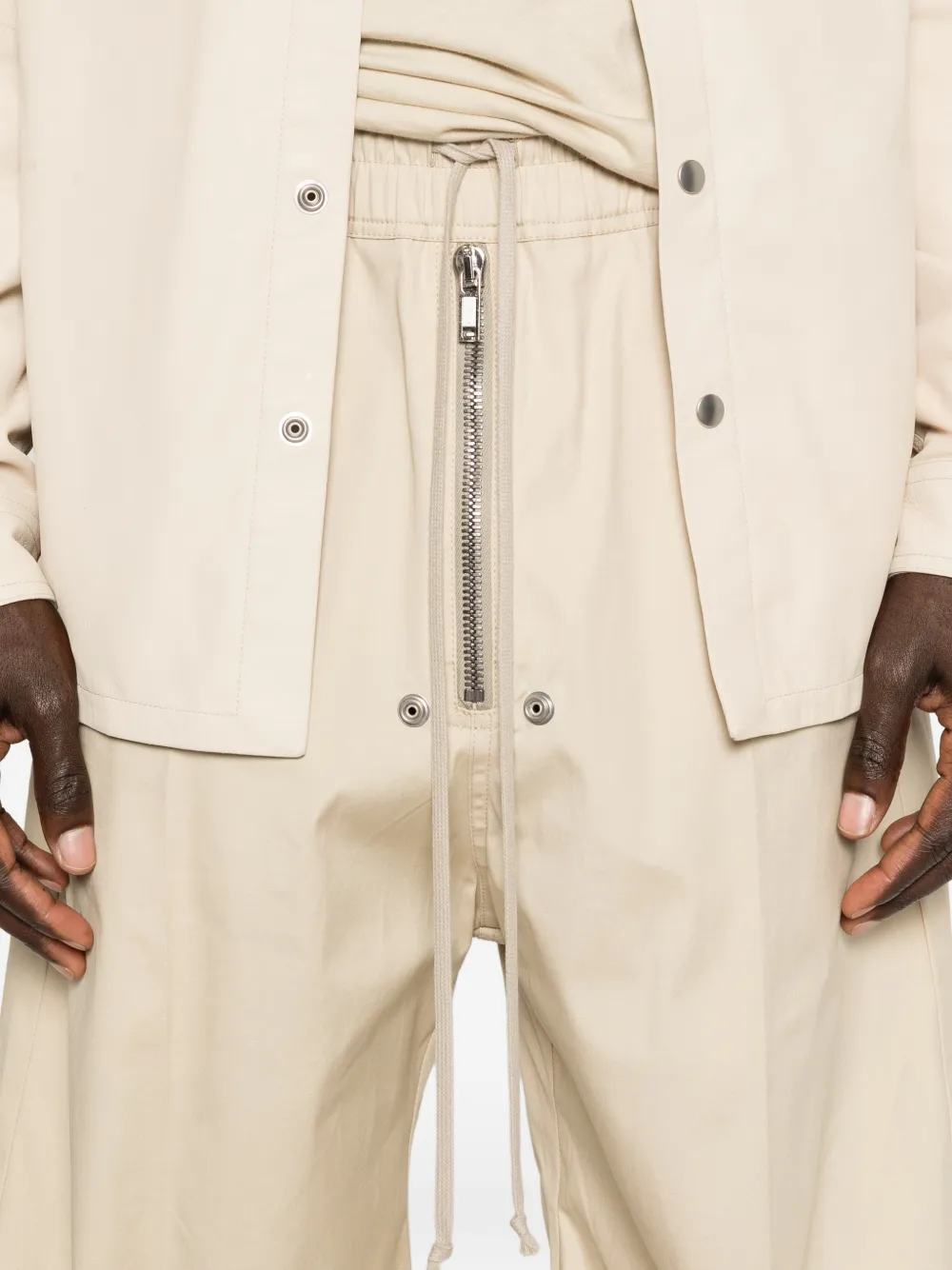 Bela zip drawstring trousers