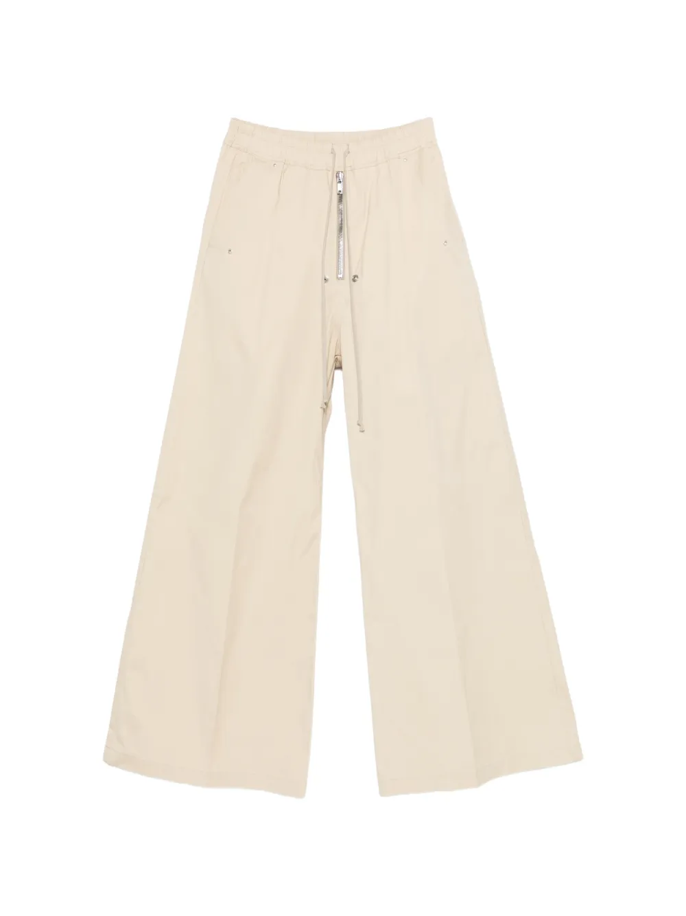 Rick Owens Bela zip drawstring trousers - Toni neutri