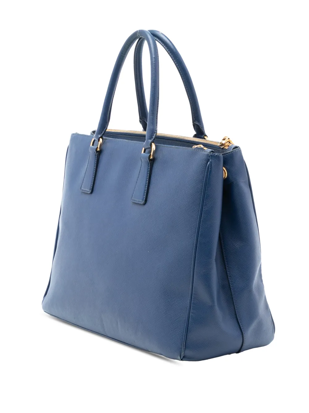 2010-2025 Large Saffiano Lux Galleria Double Zip Tote Bag