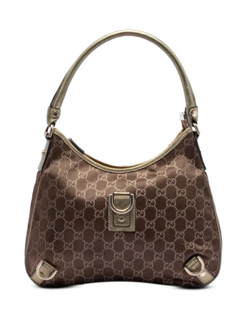 Gucci Pre-Owned 2016-2026 GG Satin Abbey D Ring shoulder bag