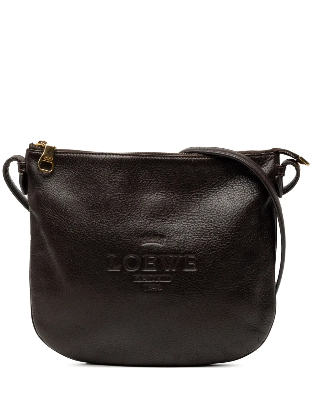 Loewe Pre-Owned Borsa a tracolla Heritage in pelle 2011 - Marrone