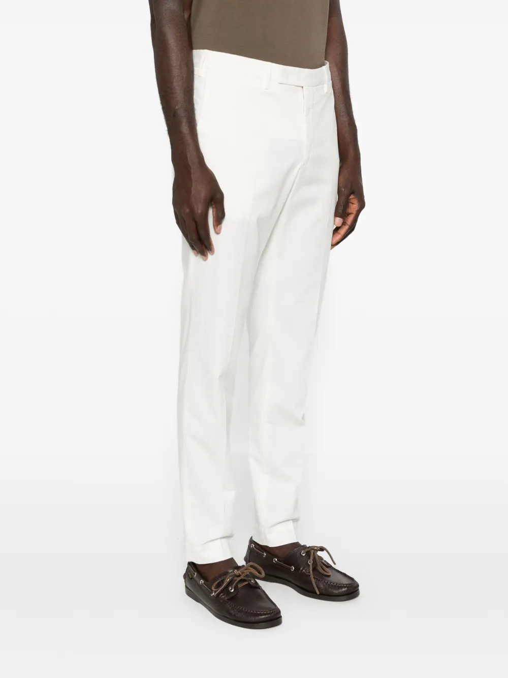  Slowear Straight Trousers - White 