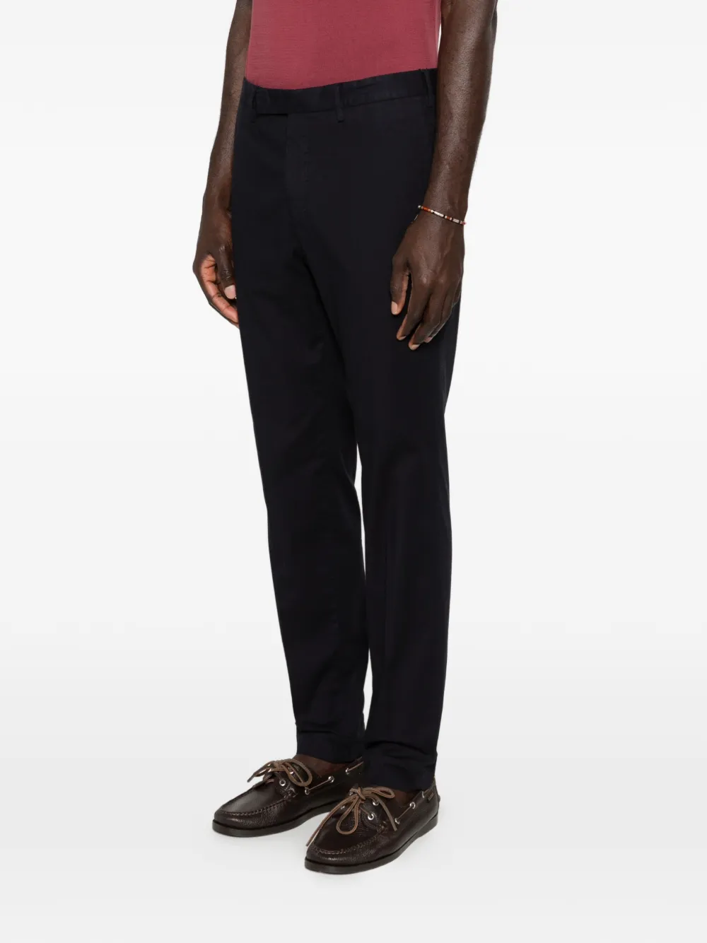  Incotex Belt-loop Chinos - Black 