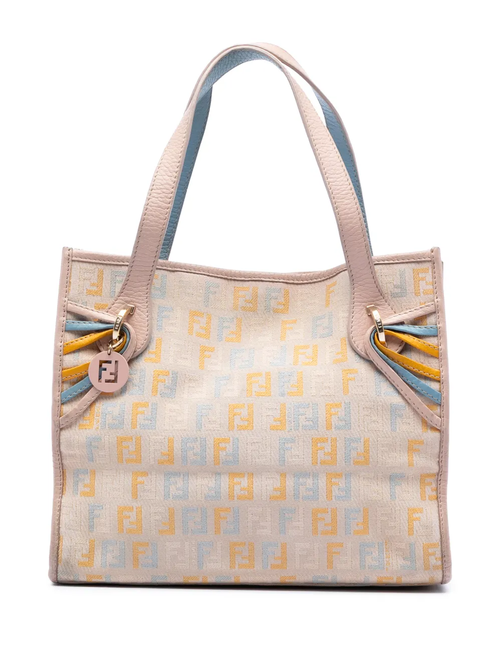 Fendi Pre-Owned 2000-2010 Small Multicolore Zucchino tote bag - Marrone