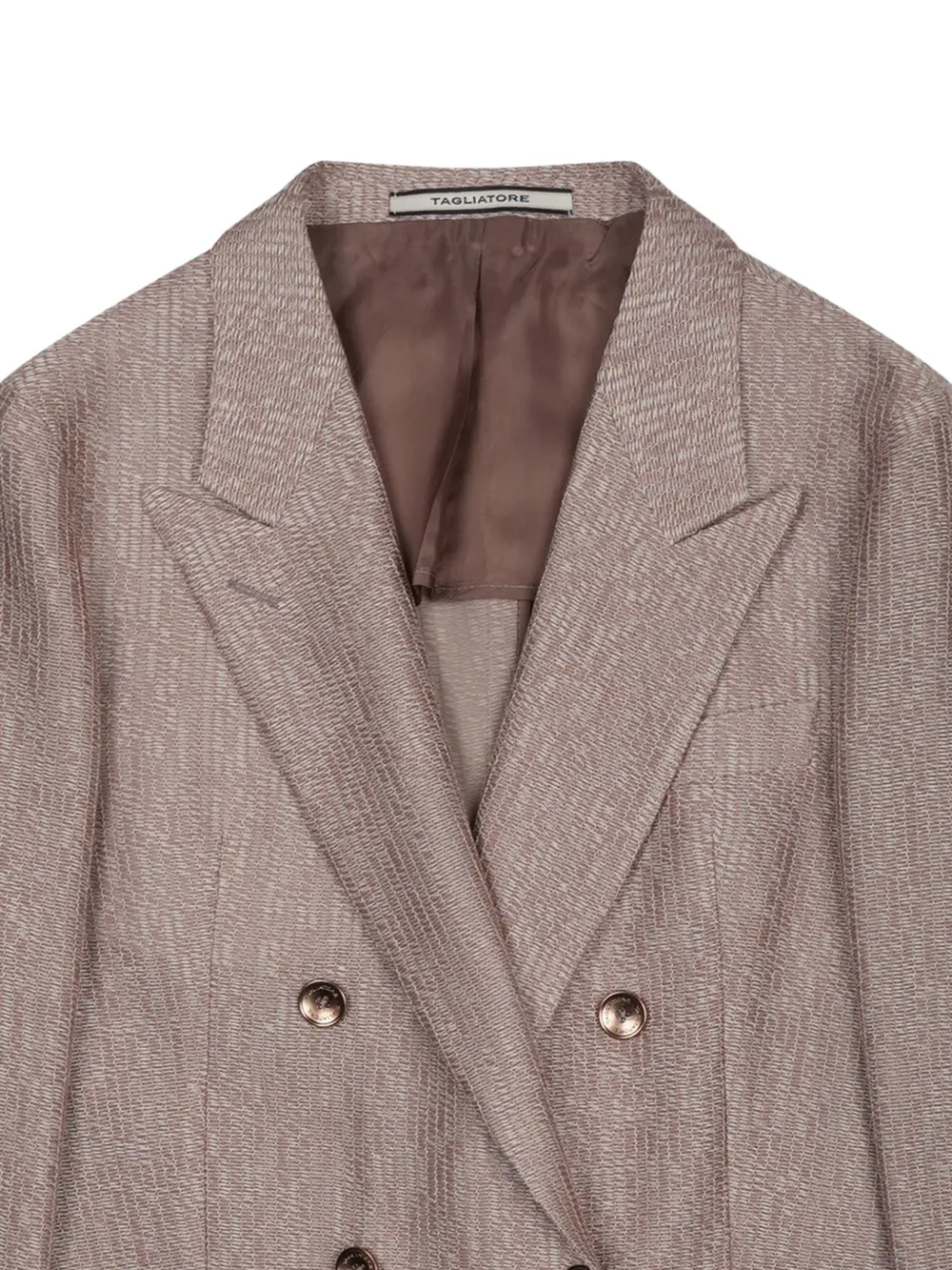 Tagliatore Blazer met dubbele rij knopen Roze