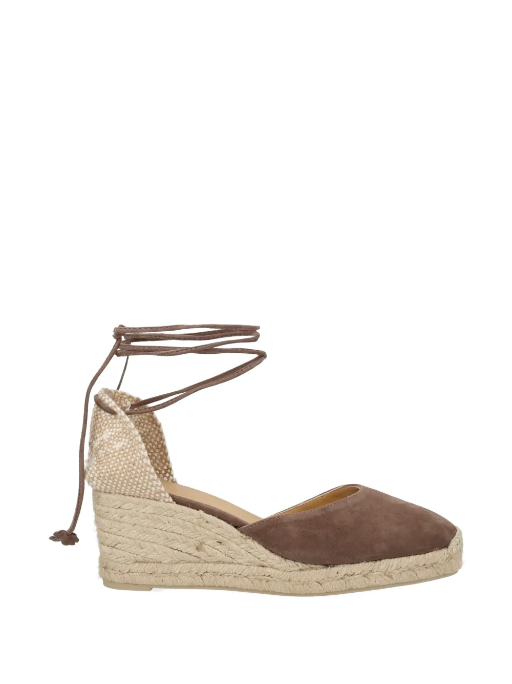 Castañer Carina wedge espadrilles - Marrone