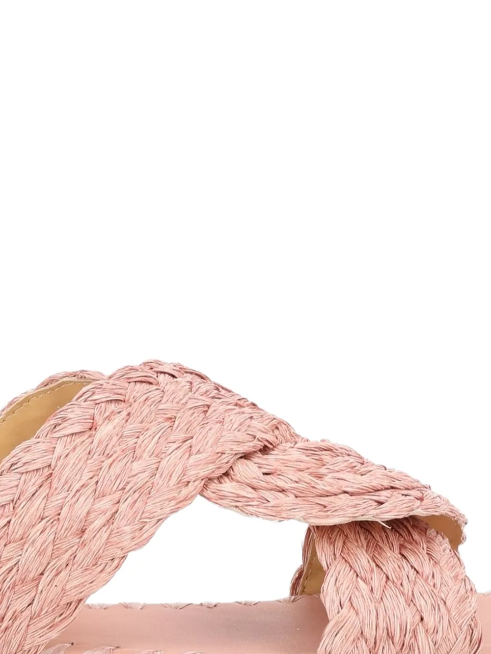 Castañer Padme geweven sandalen Roze