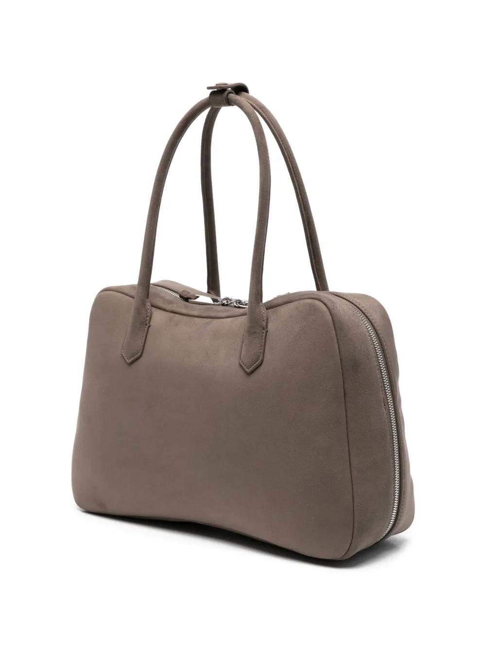 Emporio Armani Shopper met logo-reliëf Bruin
