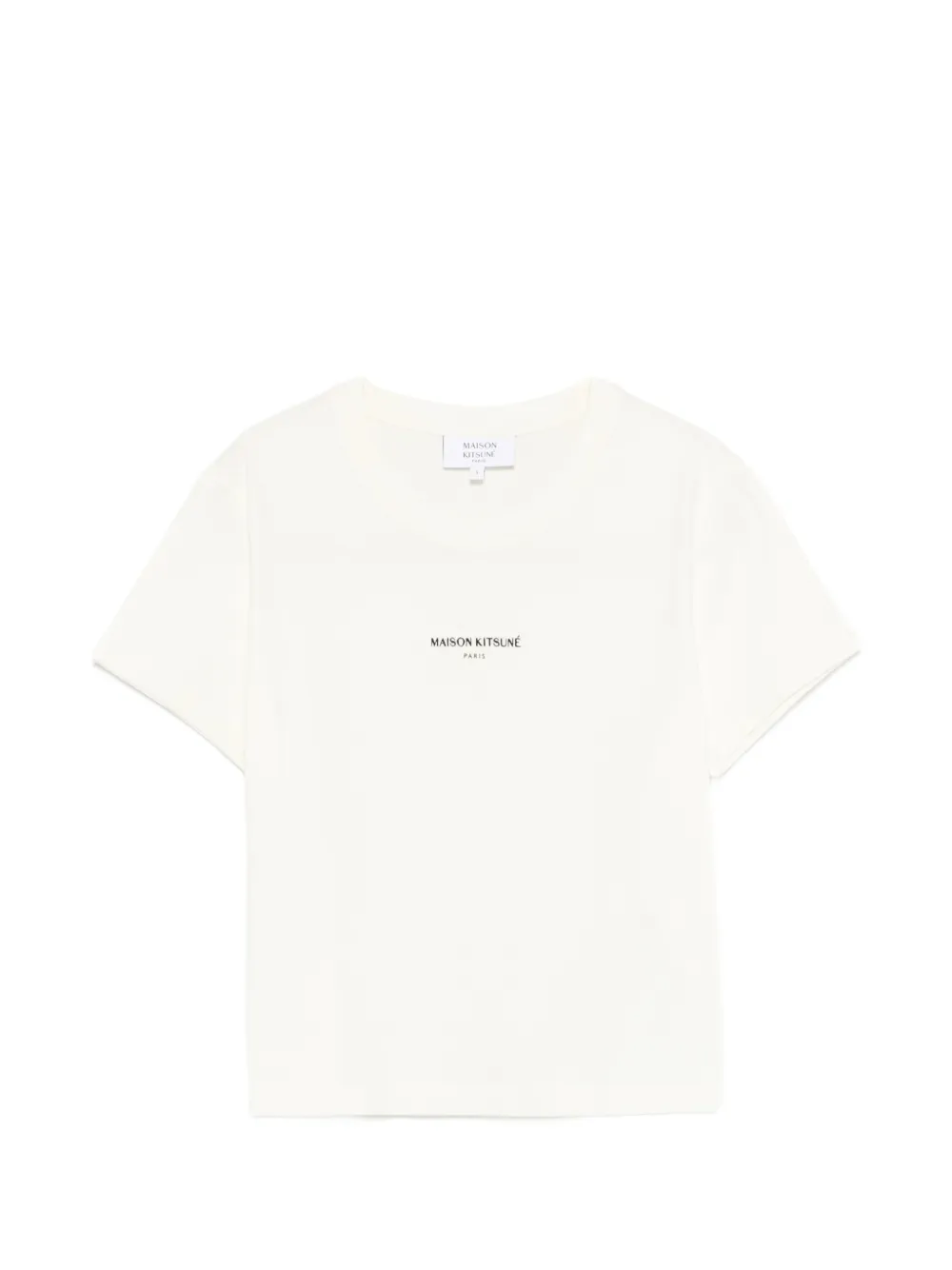 Maison Kitsuné logo T-shirt - Toni neutri