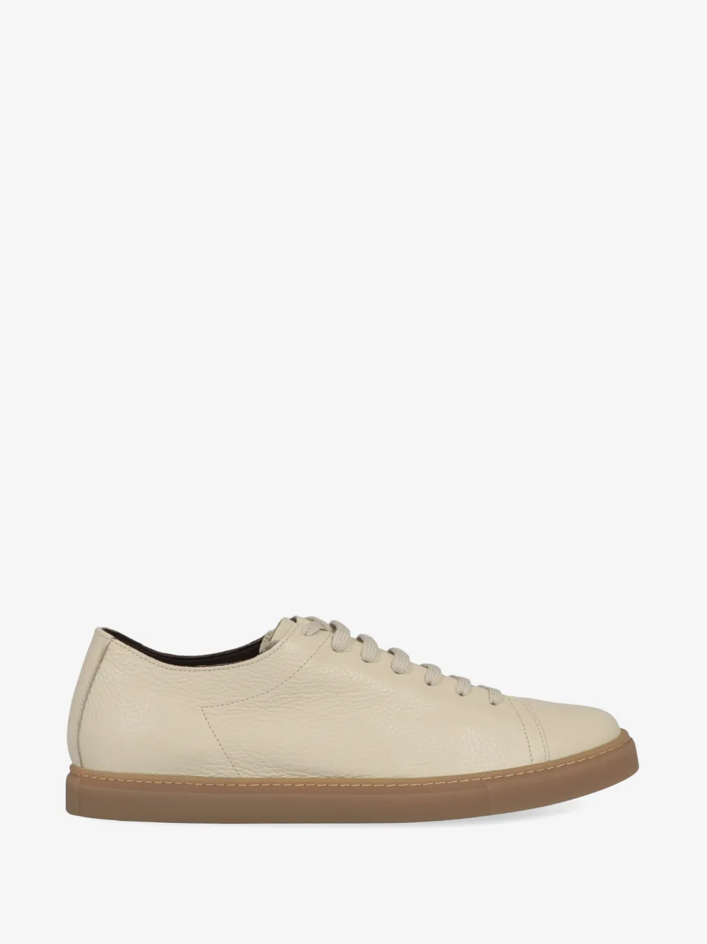 slowear hammered leather sneakers | Neutrals | Image 1