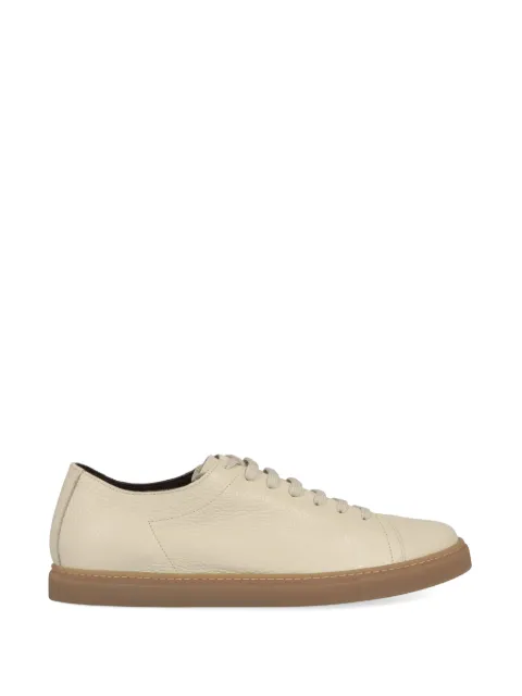 slowear hammered leather sneakers