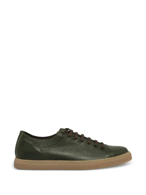 slowear hammered leather sneakers