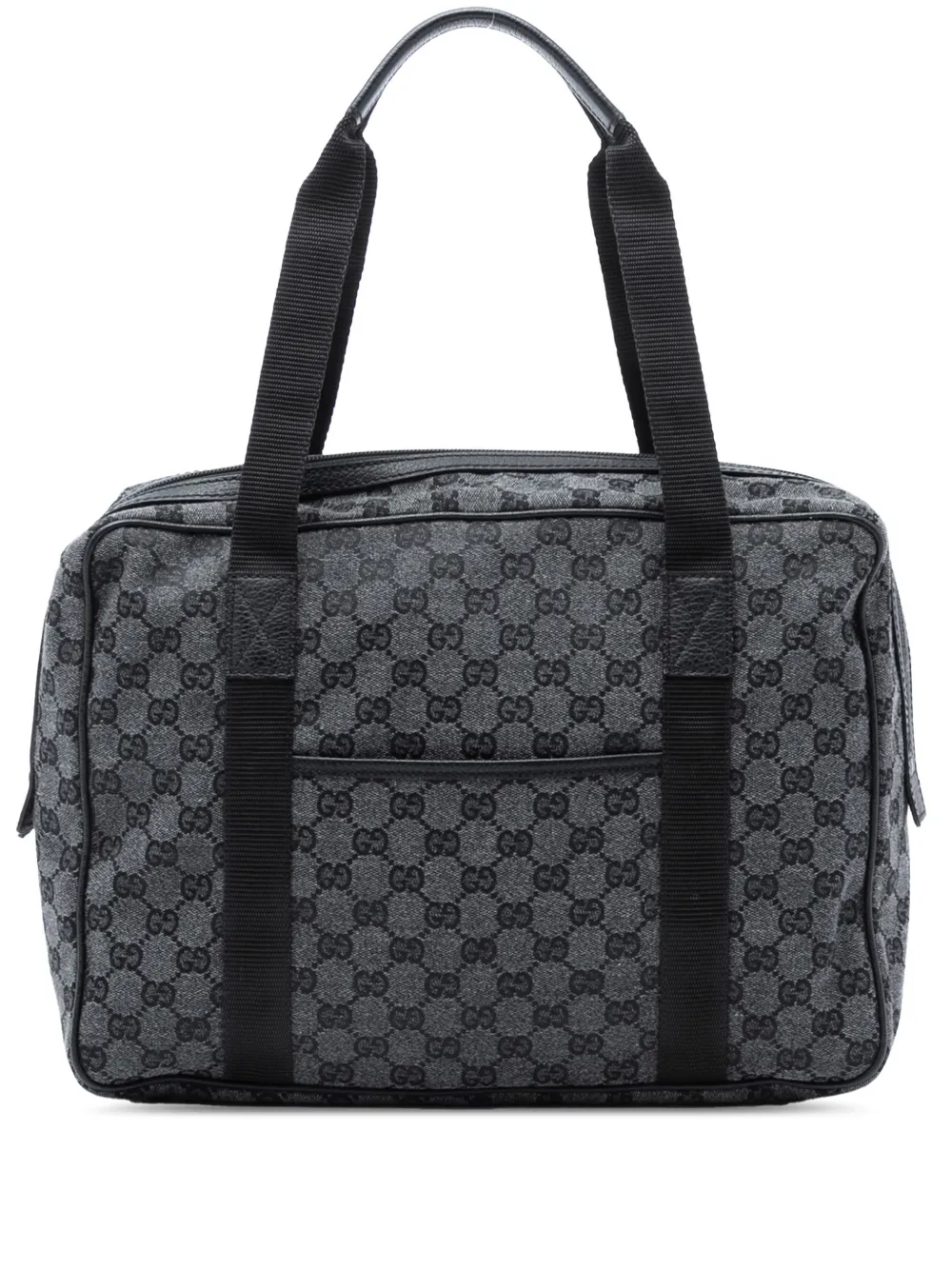 Gucci Pre-Owned 2016-2026 GG Canvas business bag - Grigio