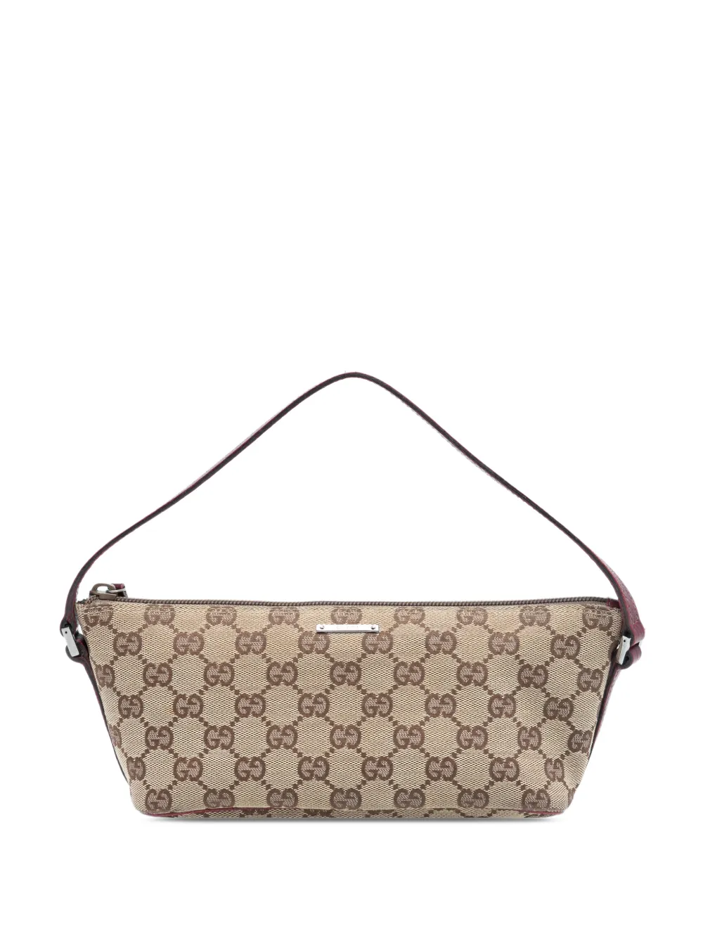 Gucci Pre-Owned 2000-2015 GG Canvas Boat shoulder bag - Marrone