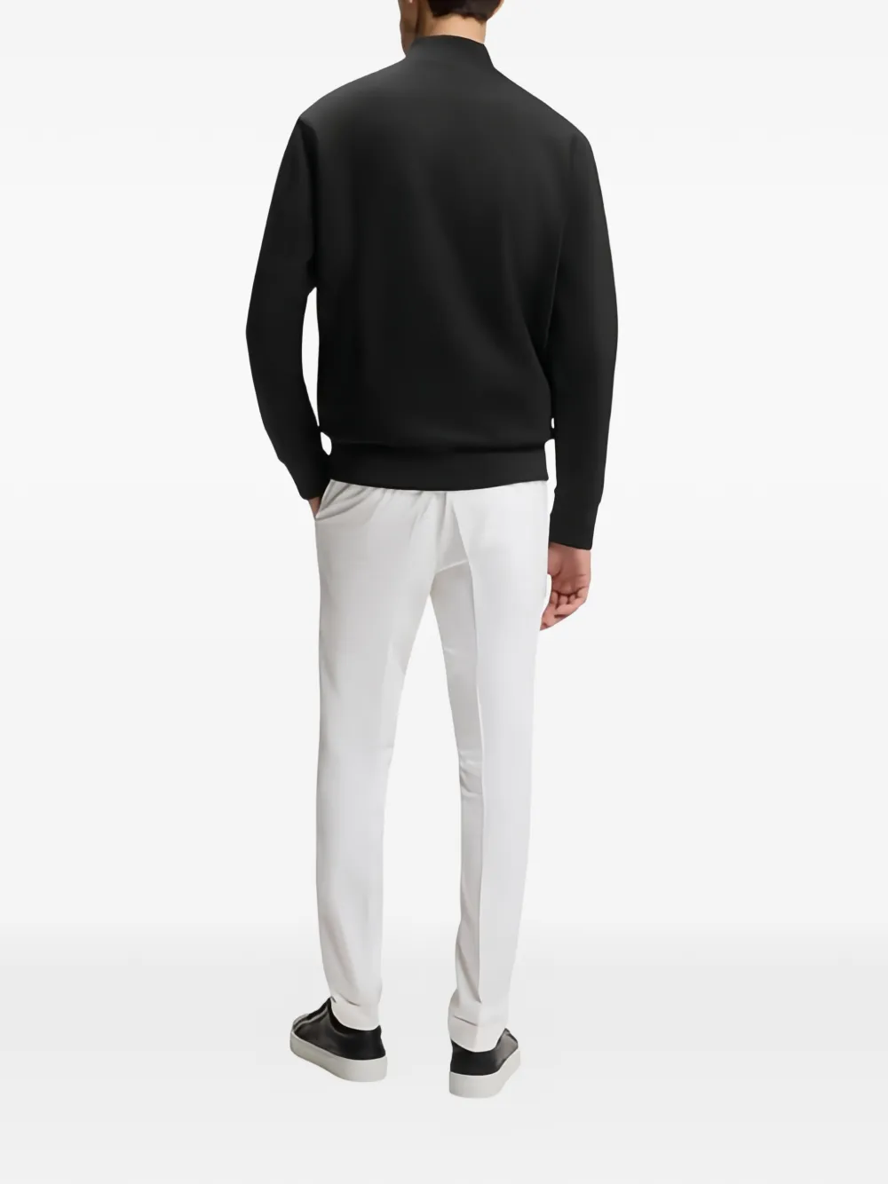  Boss Zip-up Bomber Jacket - Black 
