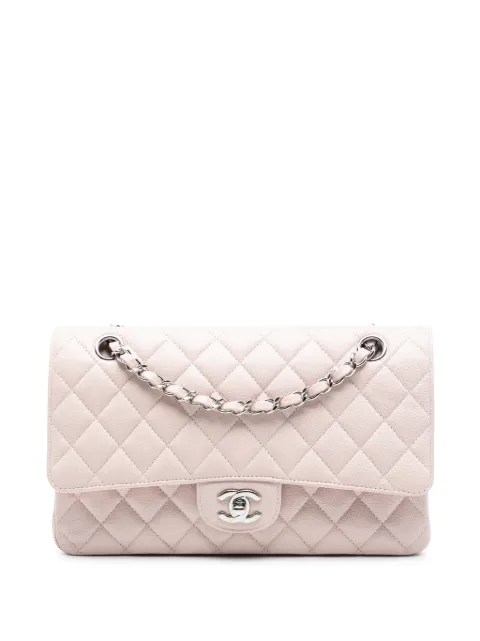 CHANEL Pre-Owned bolsa de hombro Double Flap mediana de piel caviar 2014