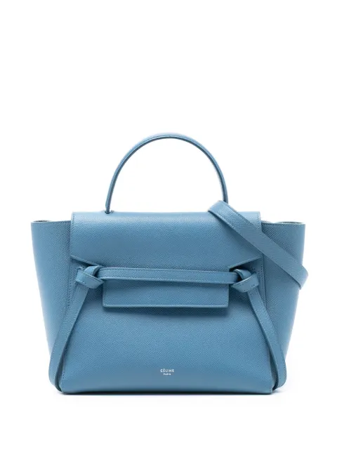 Celine Pre-Owned 2017 Micro Grained Calfskin Belt Bag satchel