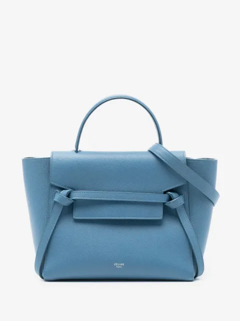 Celine Pre-Owned 2017 Micro Grained Calfskin Belt Bag satchel