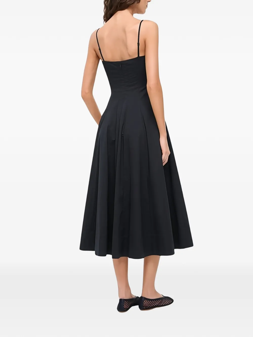 STAUD Wylie jurk Zwart