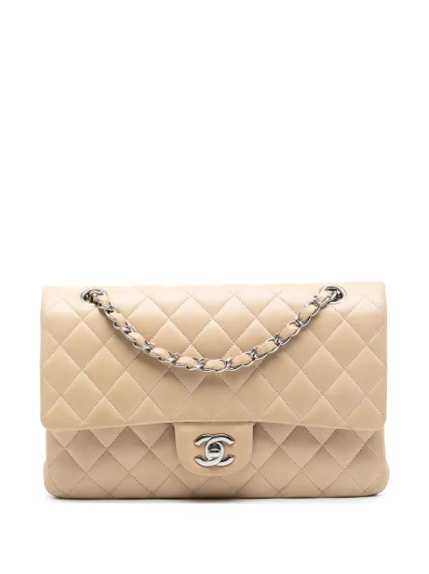 CHANEL Pre-Owned 2010-2011 Medium Classic Lambskin Double Flap shoulder bag