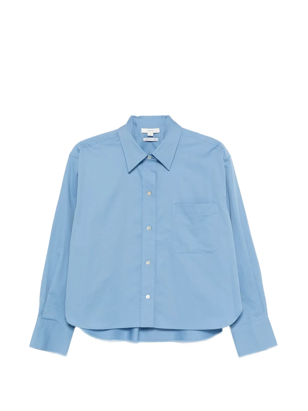 Vince chest-pocket shirt - Blu