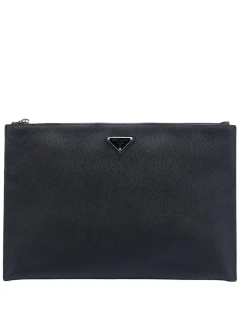 Prada Pre-Owned bolsa de mano de piel Saffiano 2010-2025