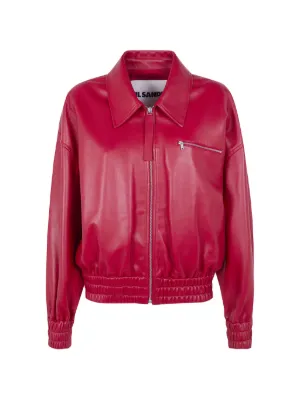 Jil Sander Leather Jackets for Women - Shop on FARFETCH