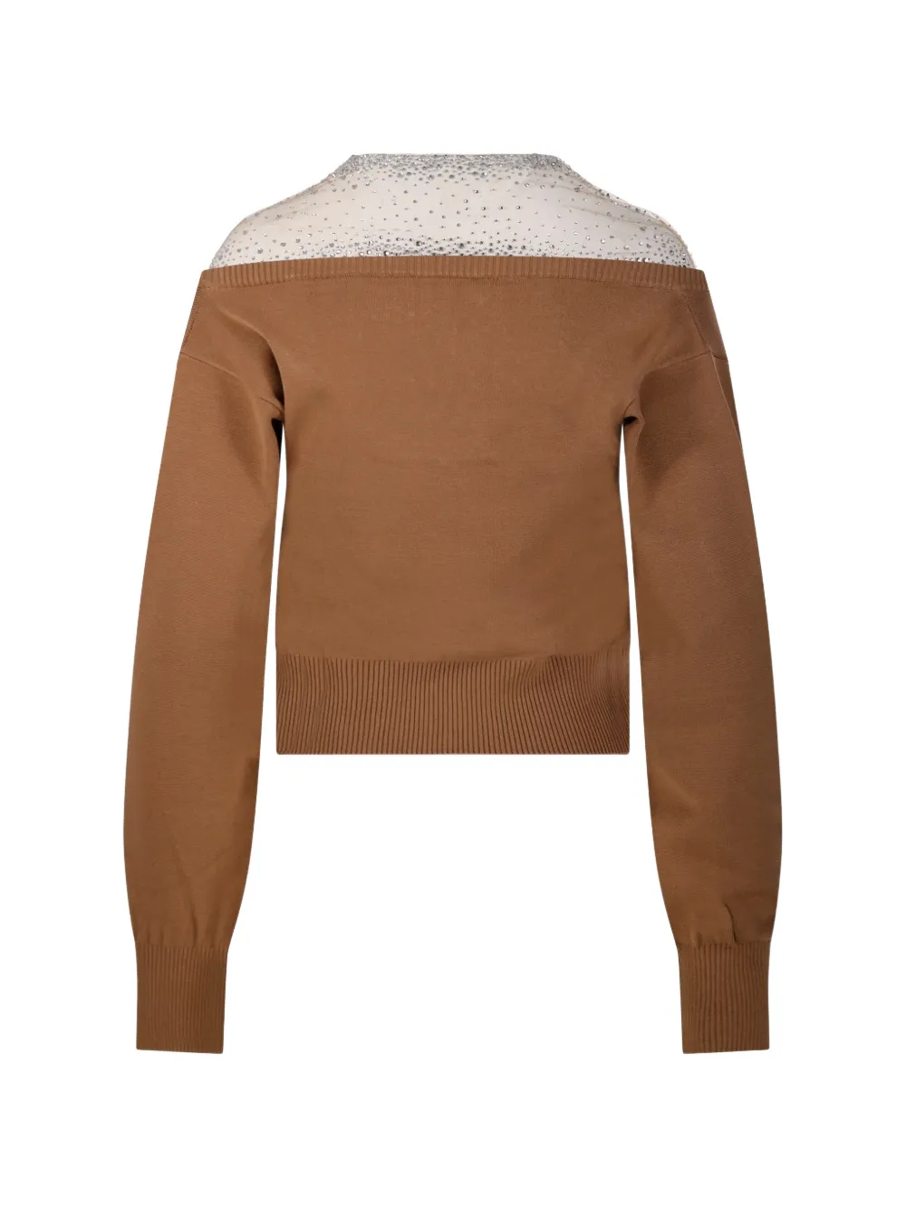  Giuseppe Di Morabito Embellished Sweater - Brown 