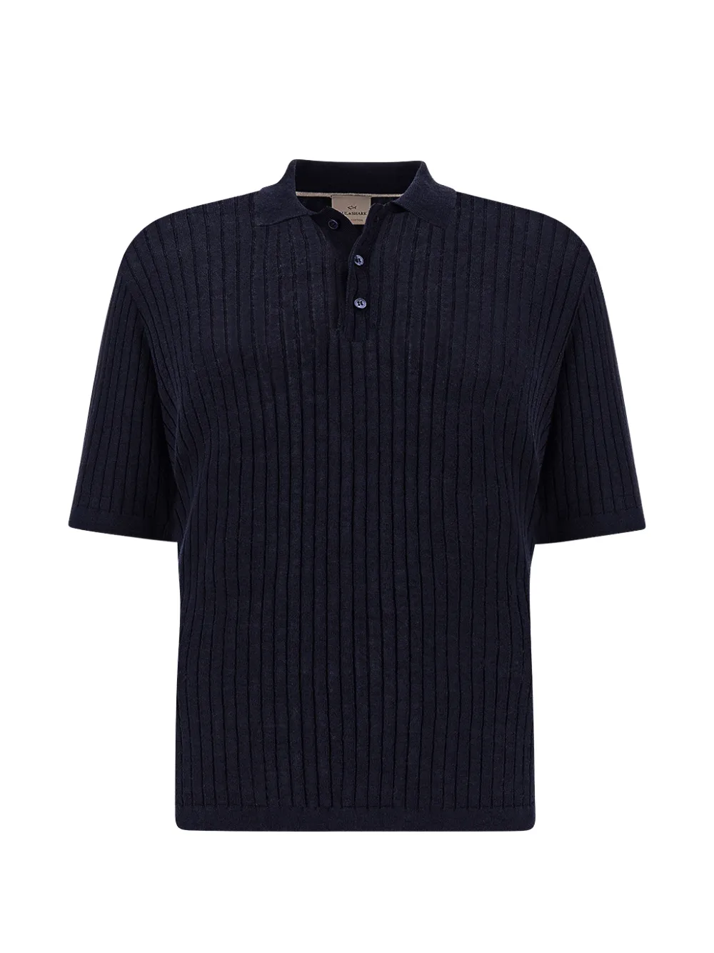 Paul & Shark ribbed polo shirt - Blu