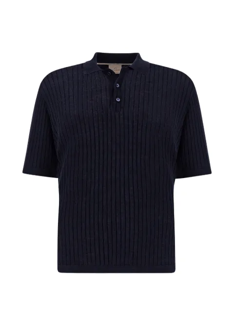 Paul & Shark ribbed polo shirt