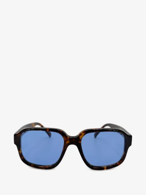 Josef Miller Melrose tortoise square-frame sunglasses