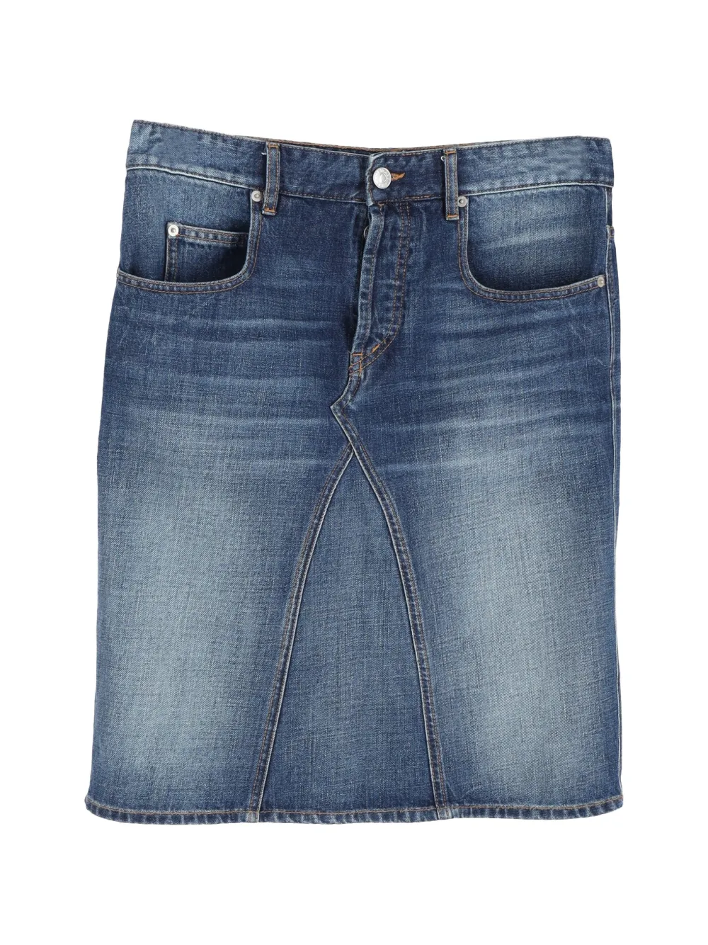Isabel Marant Vintage denim mini skirt - Blu