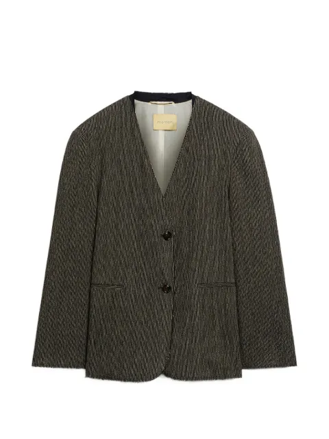 Momoni  Mary micro-pinstripe jacket