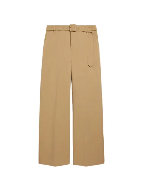 Momoni belted straight leg trousers