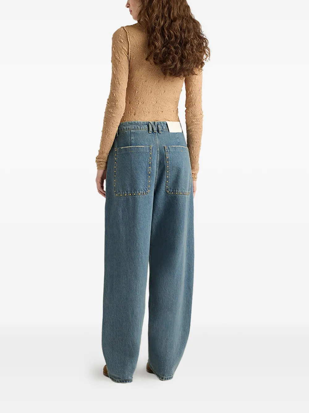 Thomas Studded Boyfriend Jeans