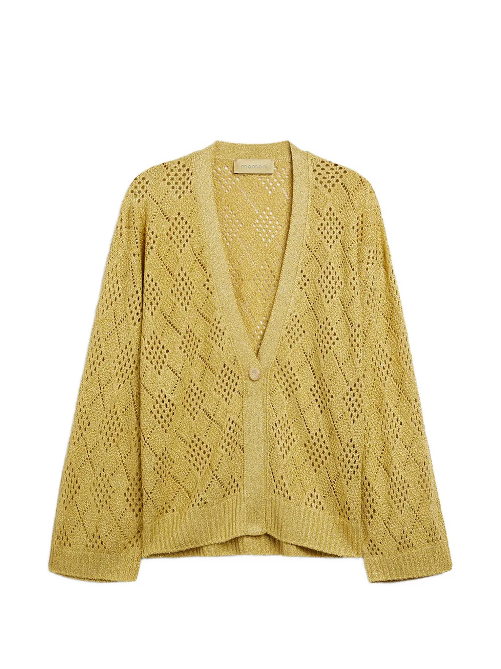 Momoni Cardigan Lupinos - Giallo