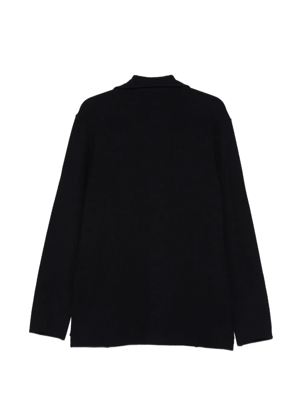  Giorgio Armani Long-sleeve Buttoned Blazer - Blue 