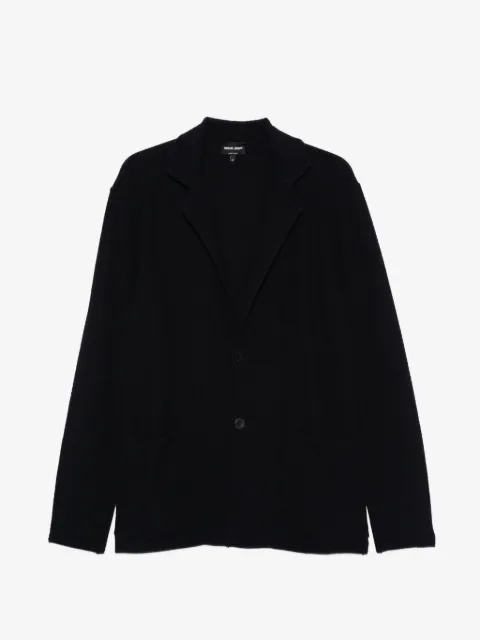 Giorgio Armani veste à col à revers cranté