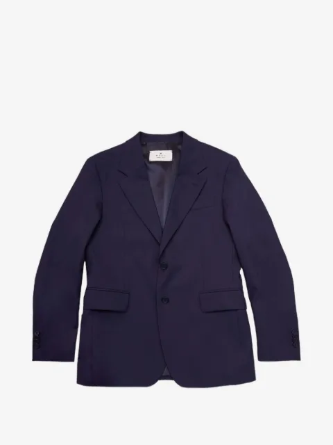 Mood blue single-breasted suit