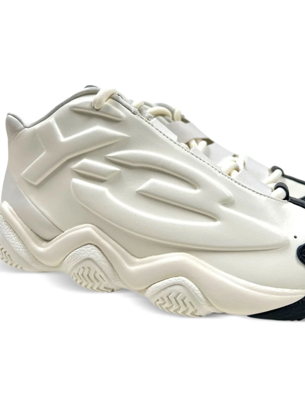 Y-3 Leren sneakers Beige