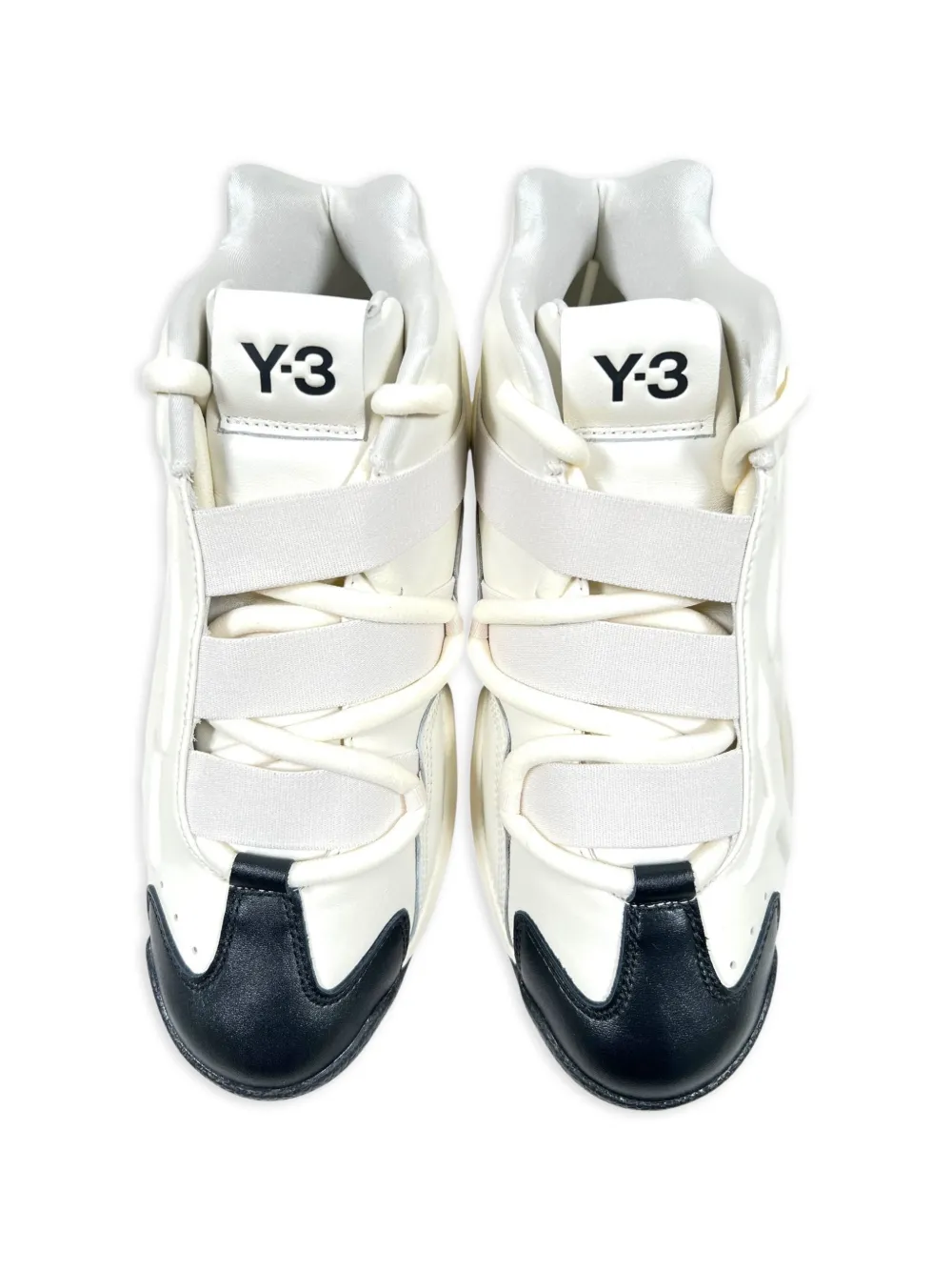 Y-3 Leren sneakers Beige