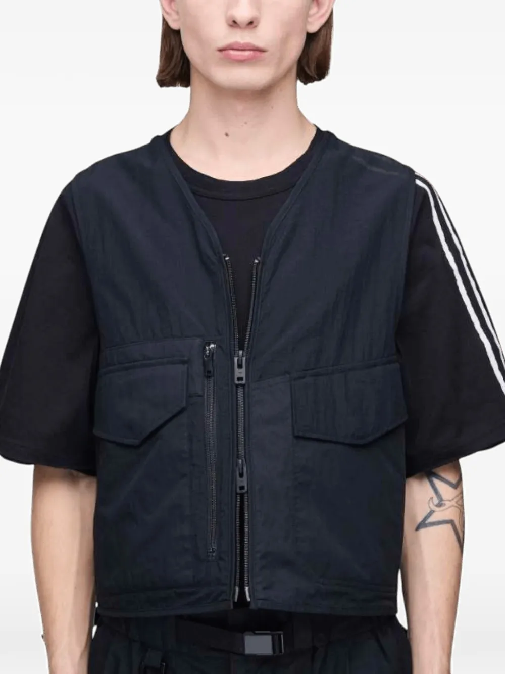 Y-3 Tactical Utility gilet Zwart