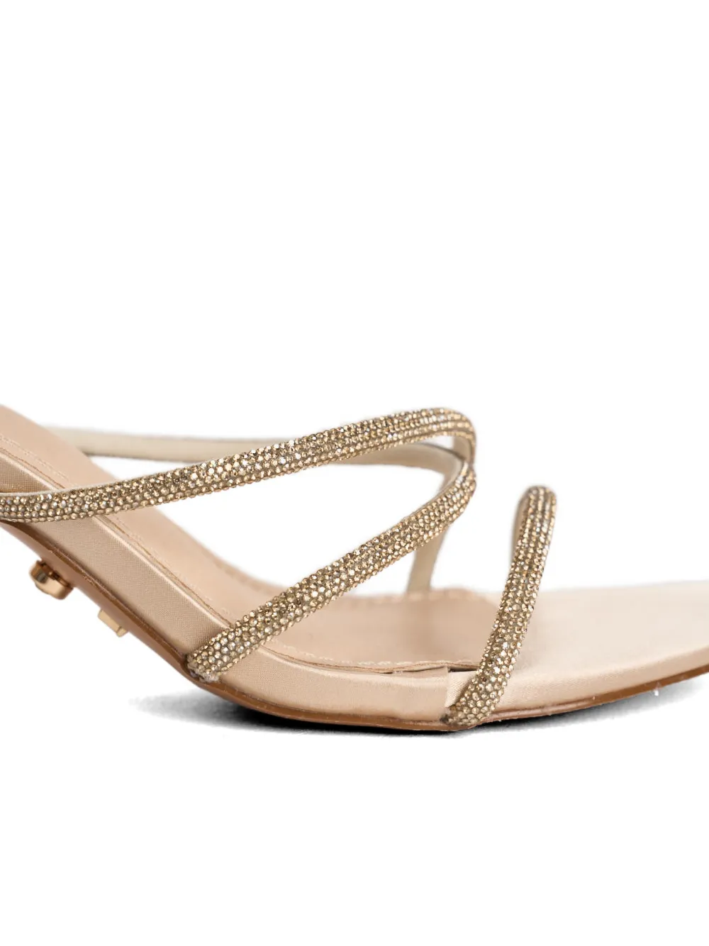 TWENTY FOURHAITCH Sandalen verfraaid met kristallen Goud