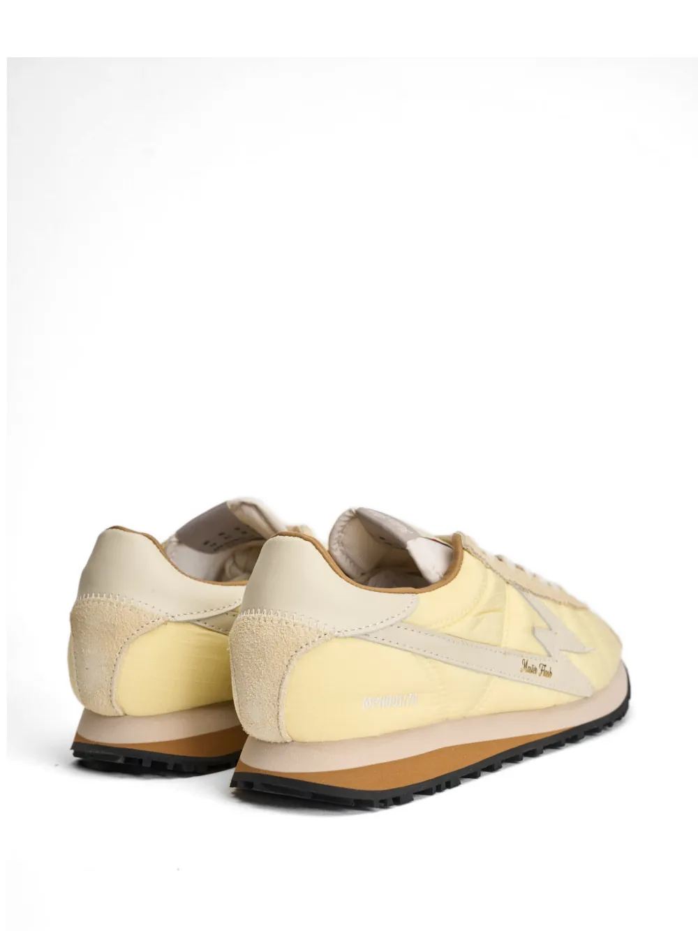 Moa Master Of Arts Sneakers met bliksemflits Geel